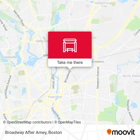 Mapa de Broadway After Amey