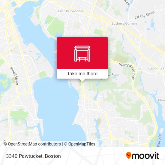 3340 Pawtucket map