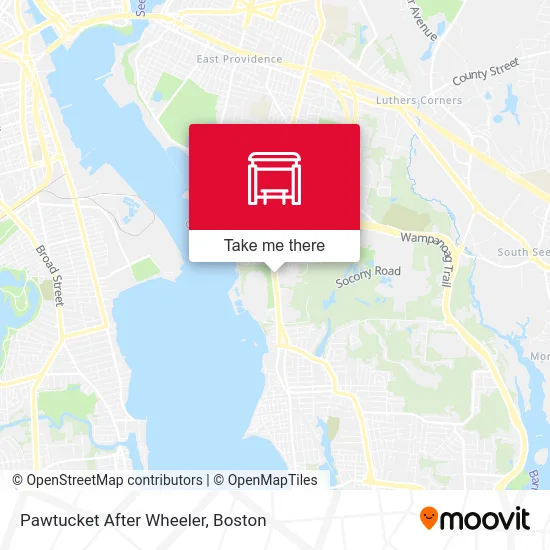 Pawtucket After Wheeler map