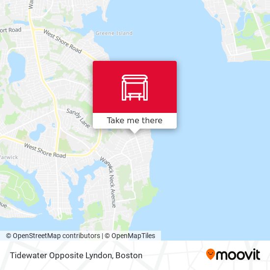 Tidewater Opposite Lyndon map