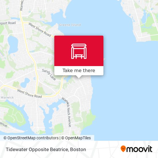 Tidewater Opposite Beatrice map