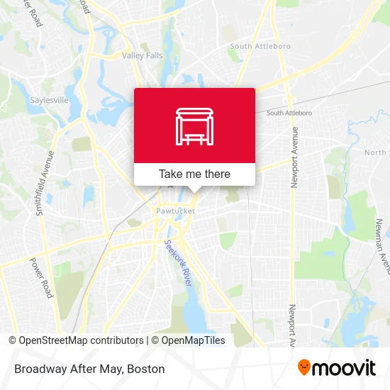 Mapa de Broadway After May