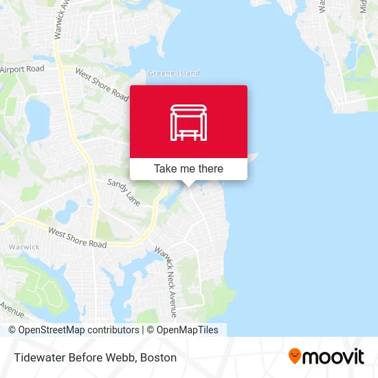 Tidewater Before Webb map