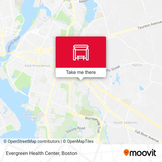Evergreen Health Center map