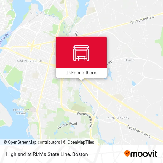 Highland at Ri/Ma State Line map