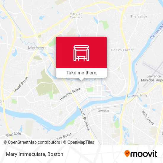 Mary Immaculate map