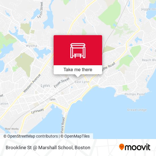 Mapa de Brookline St @ Marshall School