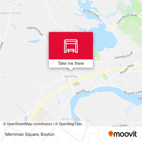 Merrimac Square map