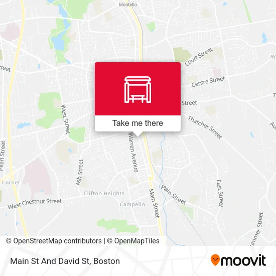 Mapa de Main St And David St