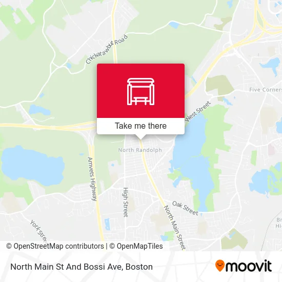 North Main St And Bossi Ave map