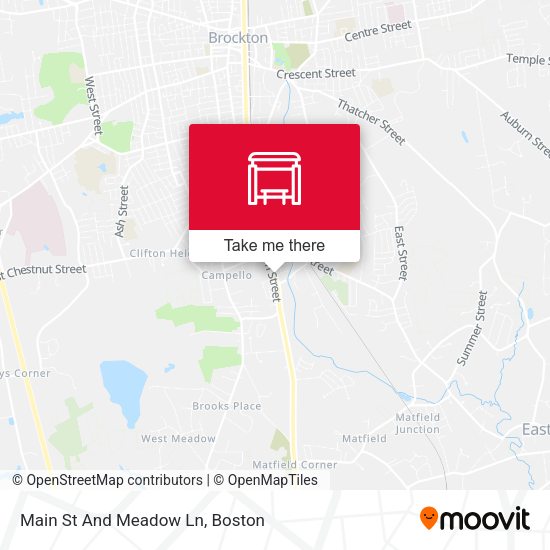 Mapa de Main St And Meadow Ln