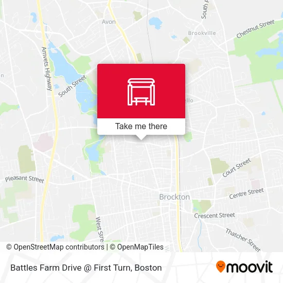Battles Farm Drive @ First Turn map