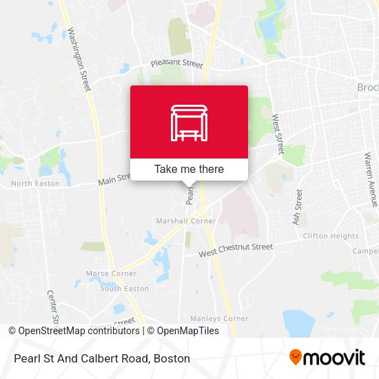 Pearl St And Calbert Road map