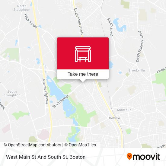 Mapa de West Main St And South St