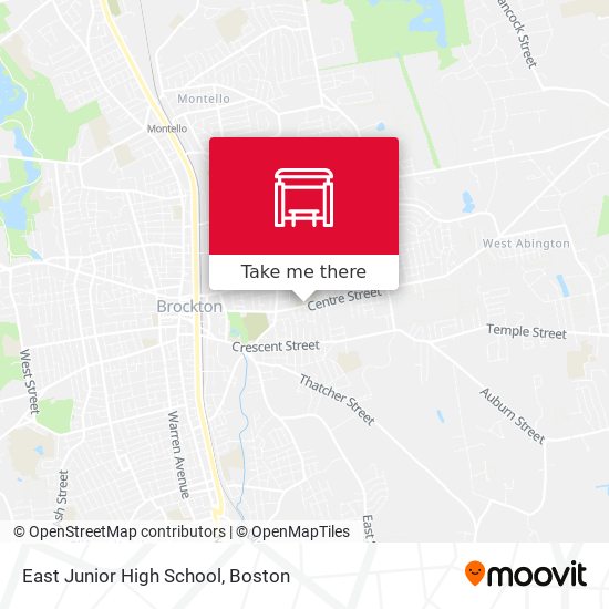 East Junior High School map