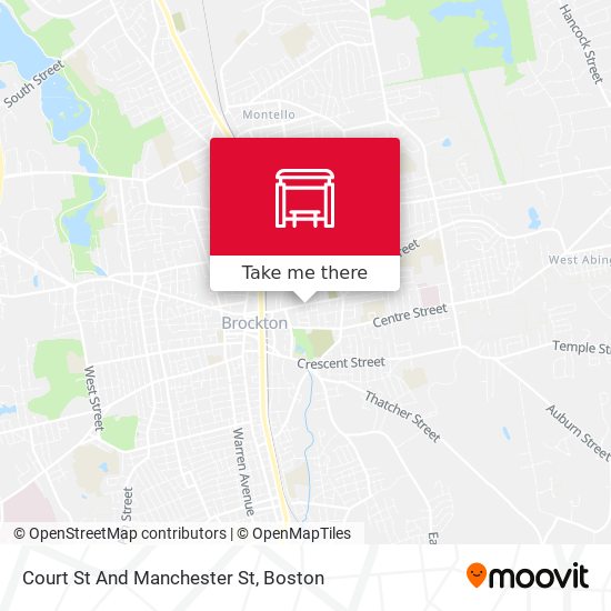 Court St And Manchester St map