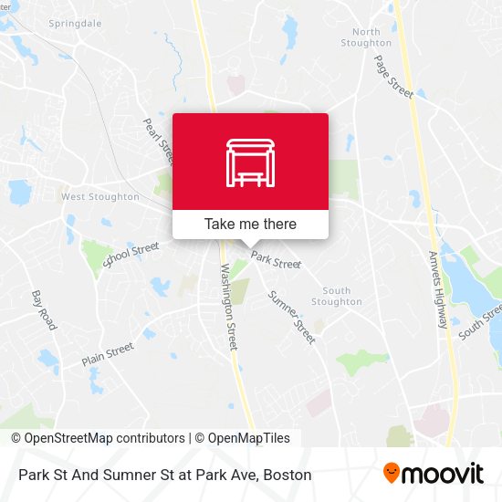 Mapa de Park St And Sumner St at Park Ave