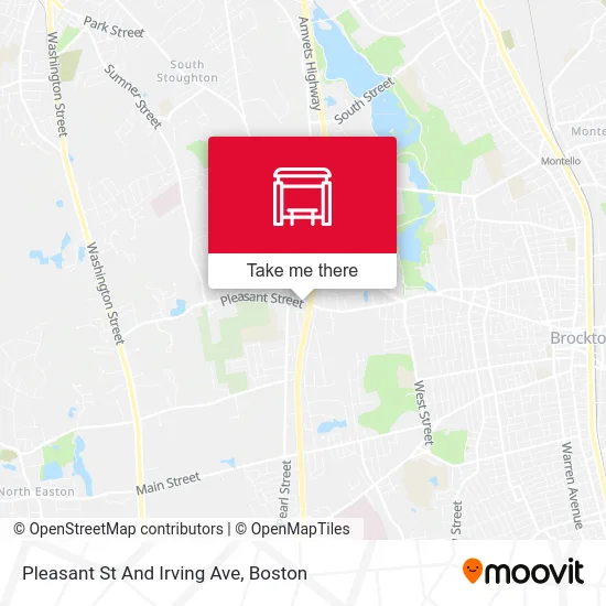 Pleasant St And Irving Ave map