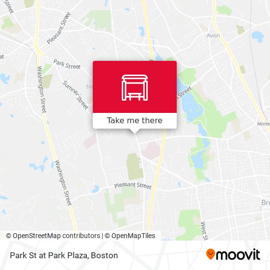 Mapa de Park St at Park Plaza