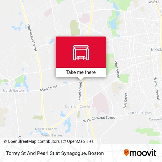 Mapa de Torrey St And Pearl St at Synagogue