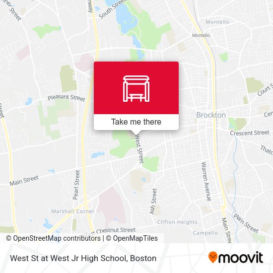 Mapa de West St at West Jr High School