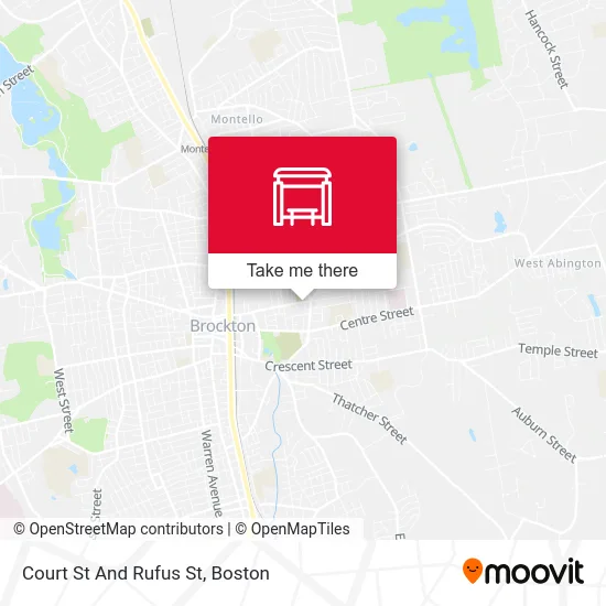 Court St And Rufus St map