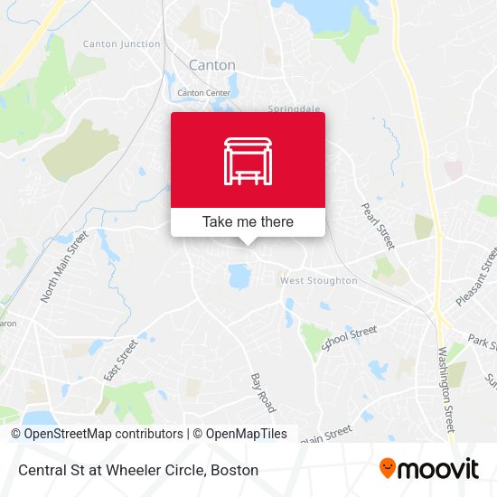 Central St at Wheeler Circle map