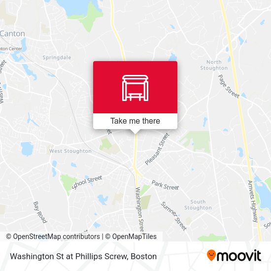 Mapa de Washington St at Phillips Screw