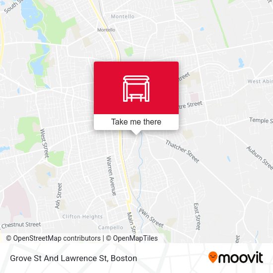 Grove St And Lawrence St map