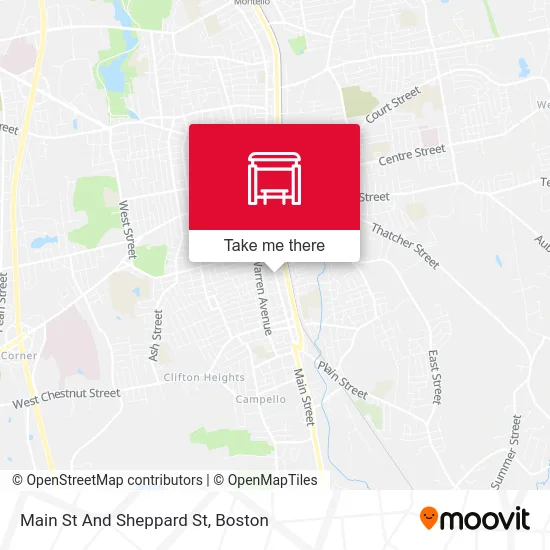 Main St And Sheppard St map