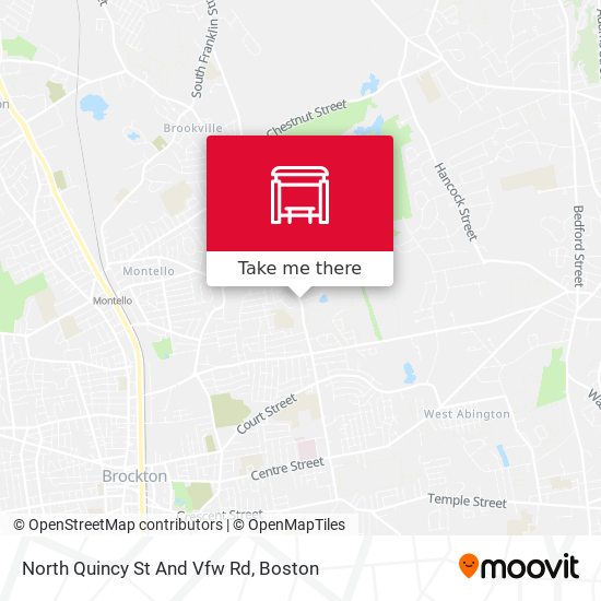 Mapa de North Quincy St And Vfw Rd