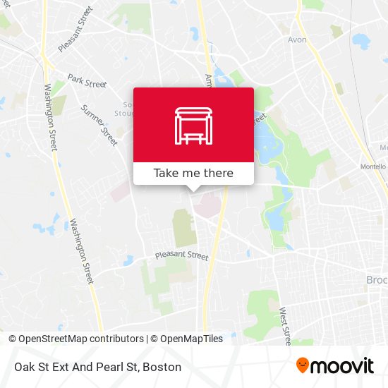 Mapa de Oak St Ext And Pearl St