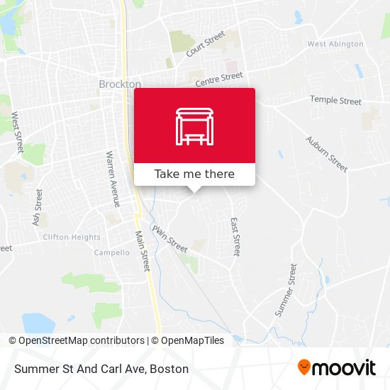 Mapa de Summer St And Carl Ave