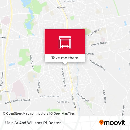 Mapa de Main St And Williams Pl