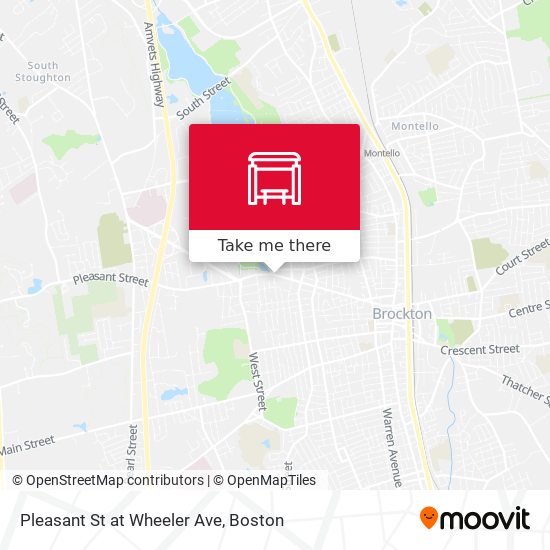 Pleasant St at Wheeler Ave map