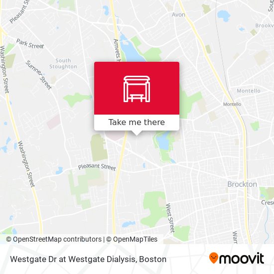 Westgate Dr at Westgate Dialysis map