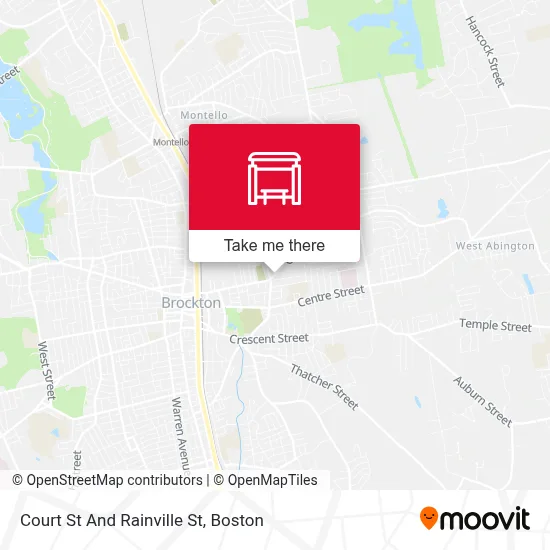 Court St And Rainville St map
