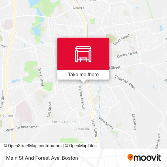 Mapa de Main St And Forest Ave