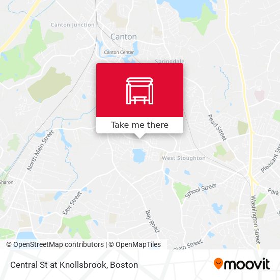 Central St at Knollsbrook map