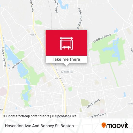 Hovendon Ave And Bonney St map