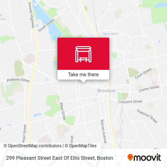 Mapa de 299 Pleasant Street East Of Ellis Street