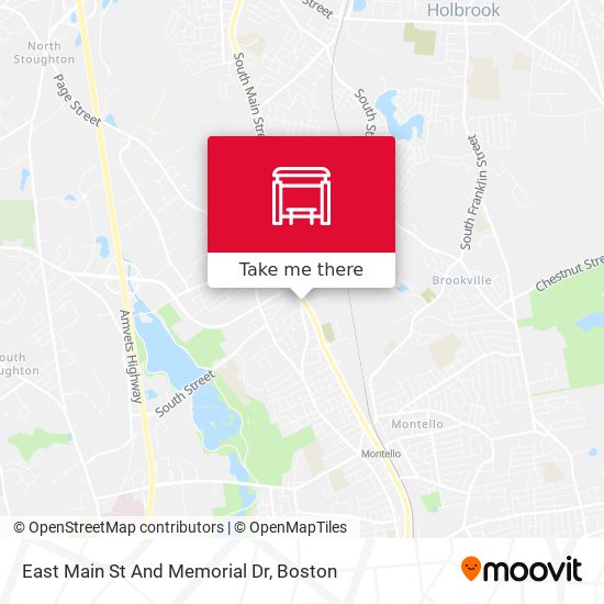 East Main St And Memorial Dr map