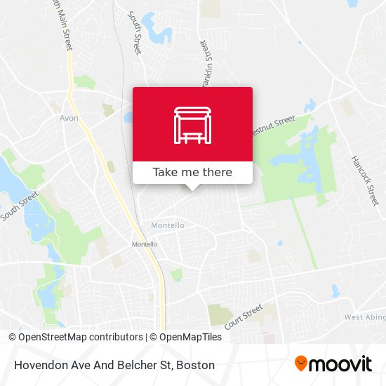 Mapa de Hovendon Ave And Belcher St