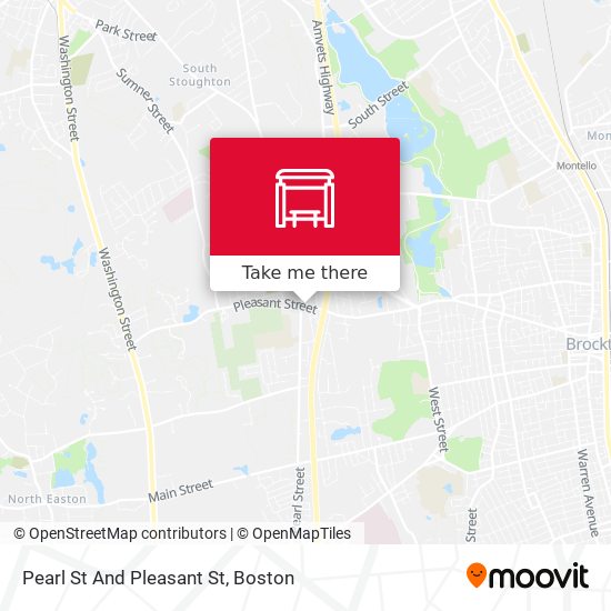 Pearl St And Pleasant St map