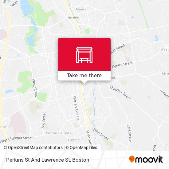Perkins St And Lawrence St map