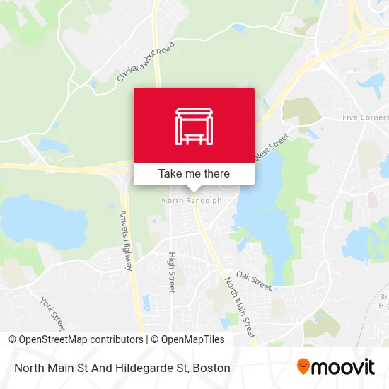 North Main St And Hildegarde St map