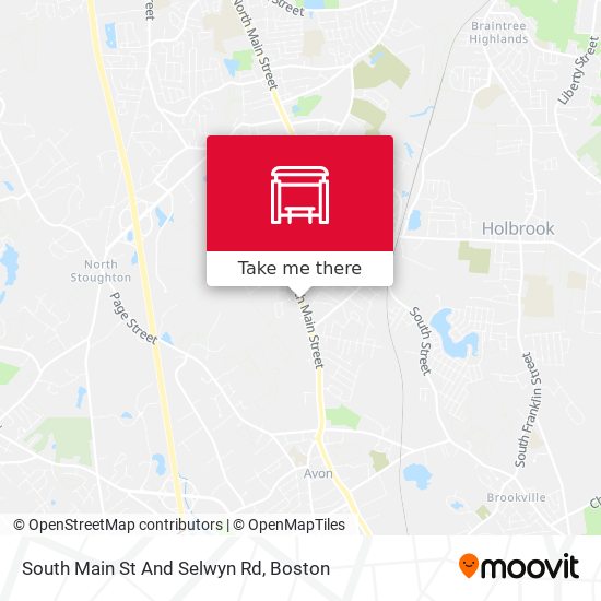South Main St And Selwyn Rd map