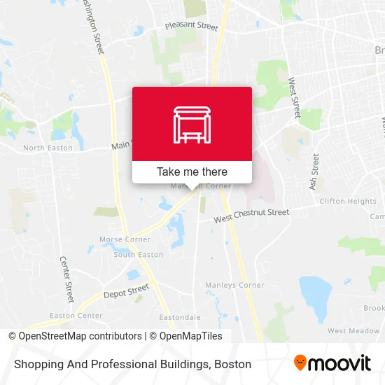 Shopping And Professional Buildings map