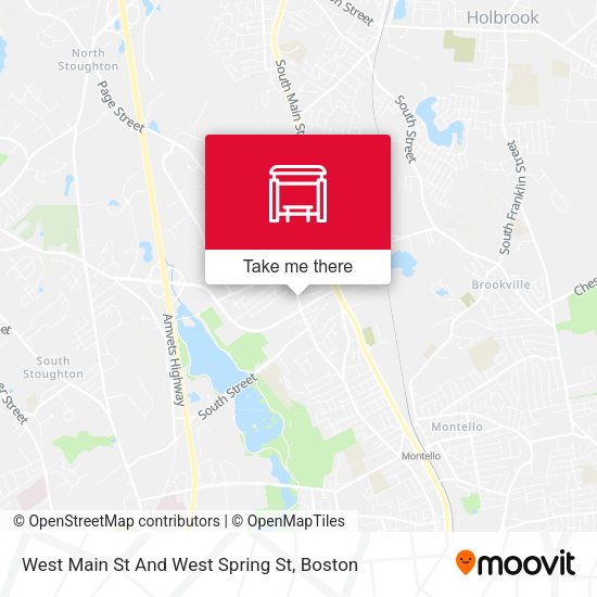 West Main St And West Spring St map