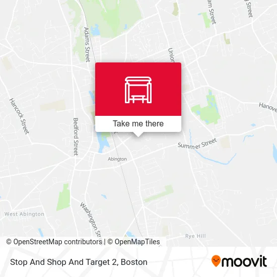Stop And Shop And Target 2 map